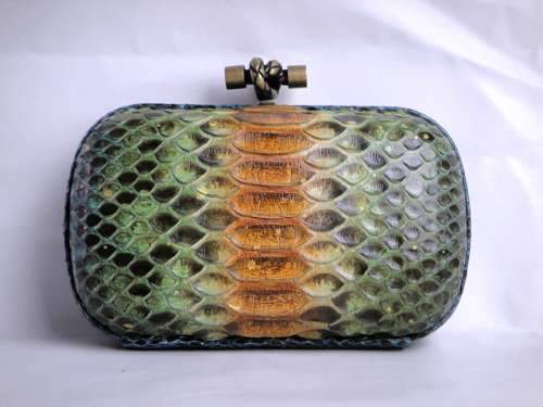 Bottega Veneta Clutches New Knot 8651 orange blue